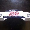 Pepsi Cola License Plate Topper