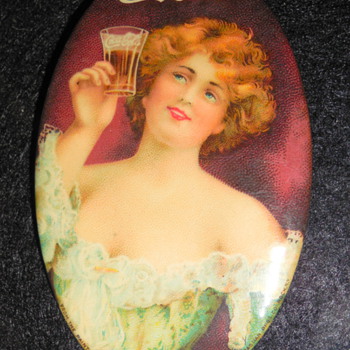 1907 Coca-Cola Pocket Mirror - Coca-Cola