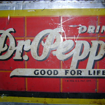 Dr. Pepper Sign (well, part anyway)