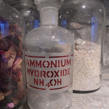 Vintage Chemical Bottles