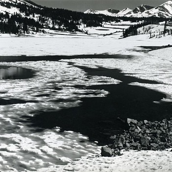 Lake Tioga – image shot with Ansel Adams at his Yosemite workshop - Photographs