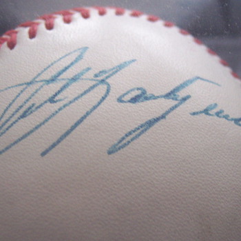 Signed Baseball - Baseball