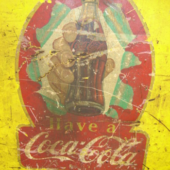 Vintage Coca-cola sticker