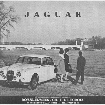 1961 Jaguar Advertisement - French