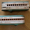 OLD STEEL TRAIN CARS