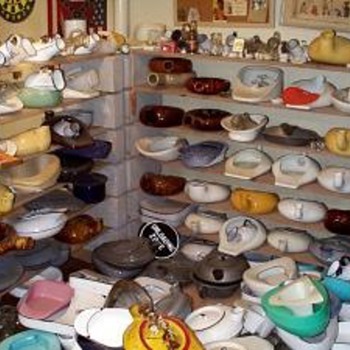 I collect antique bedpans and urinals