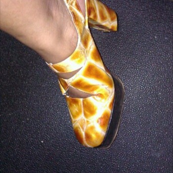 Vintage Italian Leather Heels