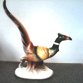 Vintage Spaulding Royal Copley Male Pheasant/ K 4534 / Circa 1940's 1950's - Art Pottery