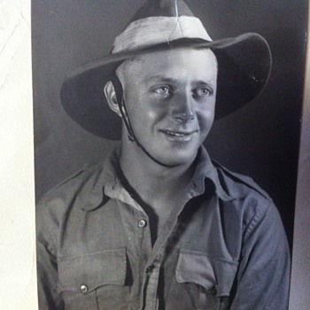 My grandfather - Arthur " Barney" Palmer - Military and Wartime