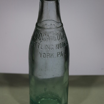Vintage Coca Cola Bottle York PA - Coca-Cola