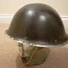 British transitional MKIII/MKIV steel helmet.