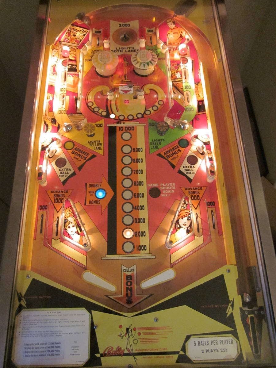 1971 Bally "Champ" Pinball Machine Collectors Weekly