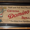 Early 1900's Domino Sugar Trolley Car Sign