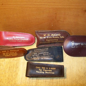 Advertising nail clippers and shoe horns