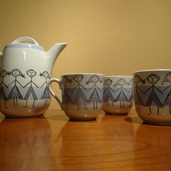 JANTA A JA /RORSTRAND - SWEDEN  - Art Pottery