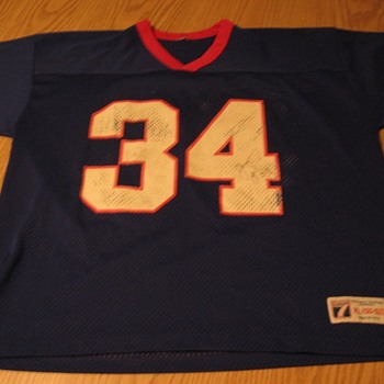 Signed Vintage Thurman Thomas Buffalo Bills Jersey #34