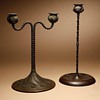 Riviere Studios Bronze Candlestick & Candelabrum
