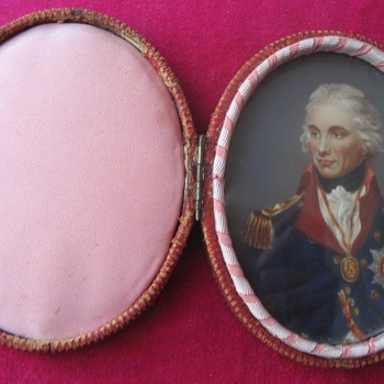 A PORTRAIT MINIATURE OF ADMIRAL HORATIO NELSON