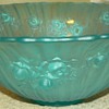Frosted Blue Rose Bowl Mystery