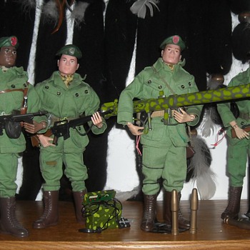 GI Joe Green Beret Special Forces Set 1966 - Toys