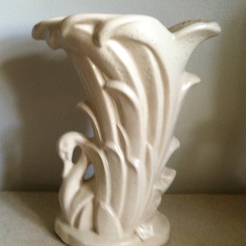 McCoy Swan Vase