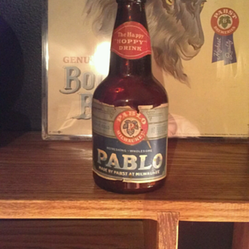 Pabst Prohibition Pablo Bottle - Breweriana