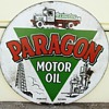 Paragon porcelain sign.