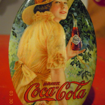 1916 Coca-Cola Pocket Mirror - Coca-Cola