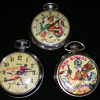 Three Versions Of Buck Rogers Pocket Watch