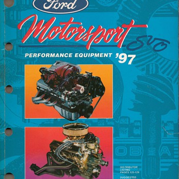1997 Ford Motorsport Catalog