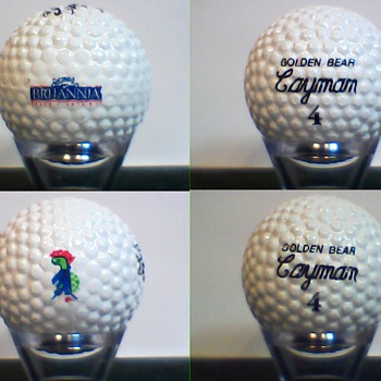 The Jack Nicklaus Golden Bear Cayman Signature Golf Ball - Outdoor Sports