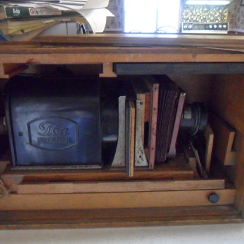 ICA Dresden, German Early 1900's Slide Projector