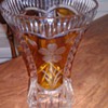 BEAUTIFUL BOHEMIAN ART GLASS VASE