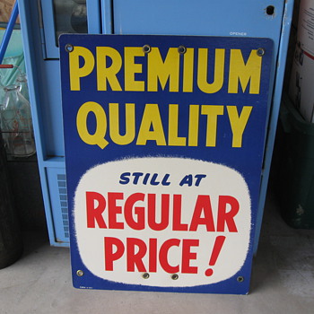 Sunoco sign sells cheap!