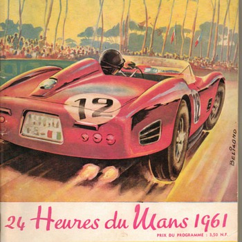 1961 - 24 Hours LeMans Endurance Race Program