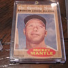 1962 Topps Sporting News All-Star Mickey Mantle