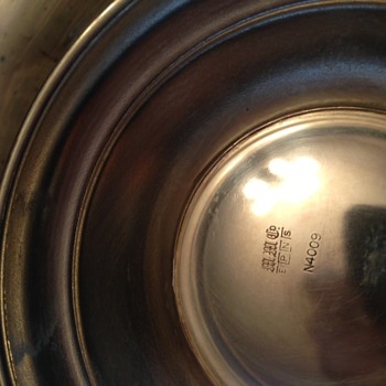 Silver Plate Container - Silver