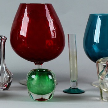 Vases and collateral damage - Art Glass