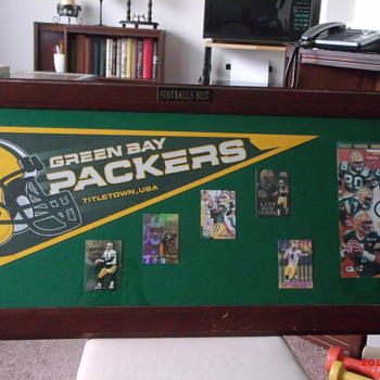 Some of my favorite collectables. - Football