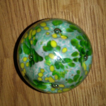 Hand blown Paperweight - Art Glass