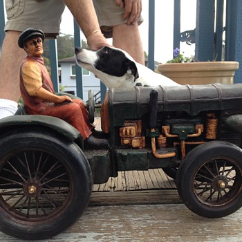 handcrafted 1920's Fordson Model N tractor - Tractors