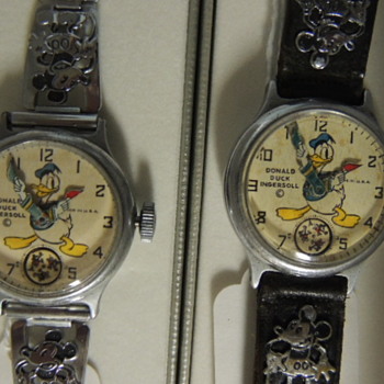 1935 DONALD DUCK WRIST WATCHES - Wristwatches