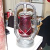 Old Red Railroad Lantern.