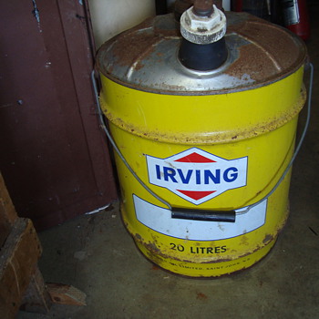 5 gallon  cans 