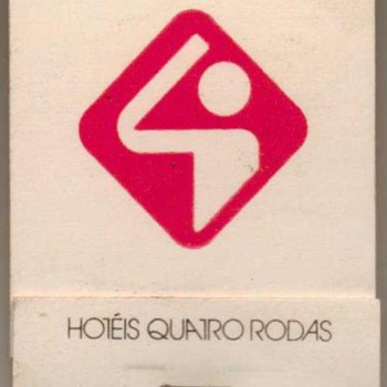 Hotel Quatro Rodas (Brazil) - Matchbook - Advertising