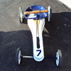 NY YANKEES MICKEY MANTEL FERBEDO 1940s PEDAL CAR
