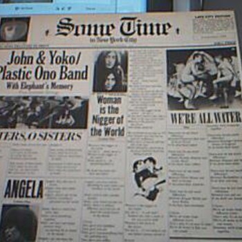 lennon, ono, zappa, and the mothers live in ny - Records