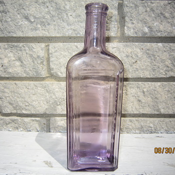 Late 1800's Purple Dr. Greene's Sarsparilla Medicine Bottle