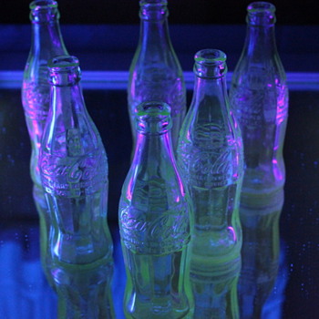 Old Coke bottles I found