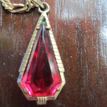 My Grandmother's Favorite Pendant - Costume Jewelry